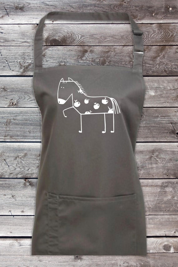 Cooking Baking Apron Funny Animals Horse Pony