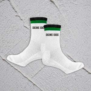 Socks Tennis Socks Idea Text Desired Name Party Gift Tennis Socks