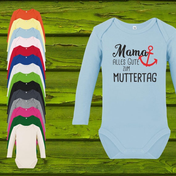 Baby Body Langarm Babybody Papa alles Liebe zum Vatertag! Geschenk Longsleeve