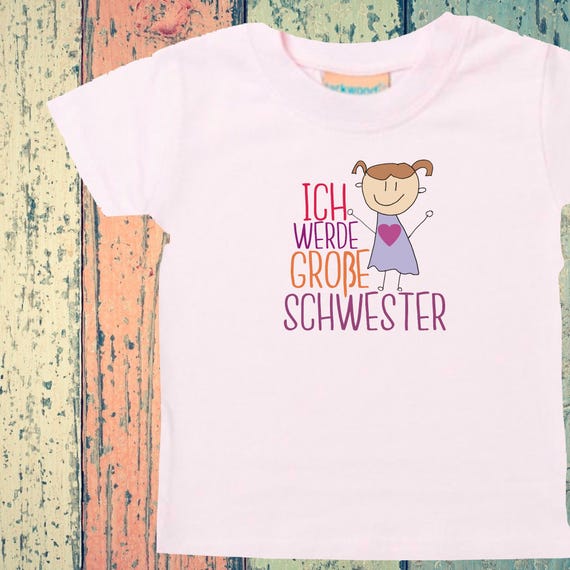 Baby Kids T-Shirt I'm going to be a big sister gift birth