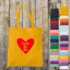 Cloth bag jute cotton bag daycare school thank you thank you for everything gift