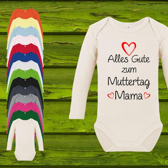 Baby Body Babybody Long Sleeve Happy Mother's Day Mom