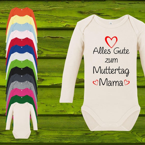 Baby Body Baby Body Long Sleeve Happy Mother's Day Mom