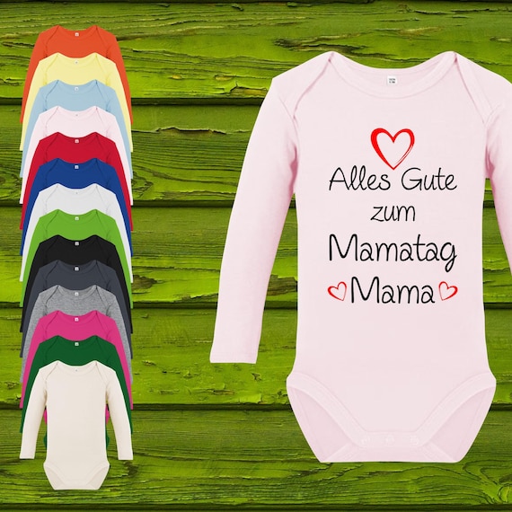 Baby Body Long Sleeve Baby Body Happy Mom's Day Gift Long Sleeve