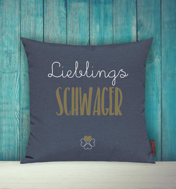 Pillow Case Sofa Pillow "Favorite Person Favorite Brother-in-Law" Sofa Cushion Decoration Couch Cuddly Pillow Family Gift