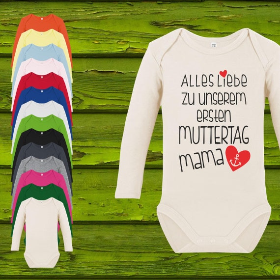 Baby Body Long Sleeve Baby Body Happy Mother's Day Mom Gift Long Sleeve