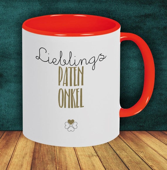 Kaffeepott Lieblingsmensch Lieblings Paten Onkel Tasse Kaffeetasse Geschenk Geschenkidee Familie