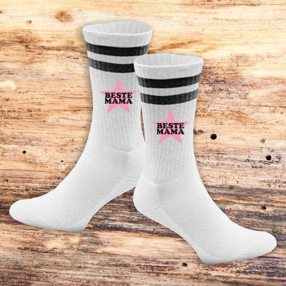 Socks Best Mom Tennis Socks Idea Mother's Day Father's Day Gift Tennis Socks 13 Colors