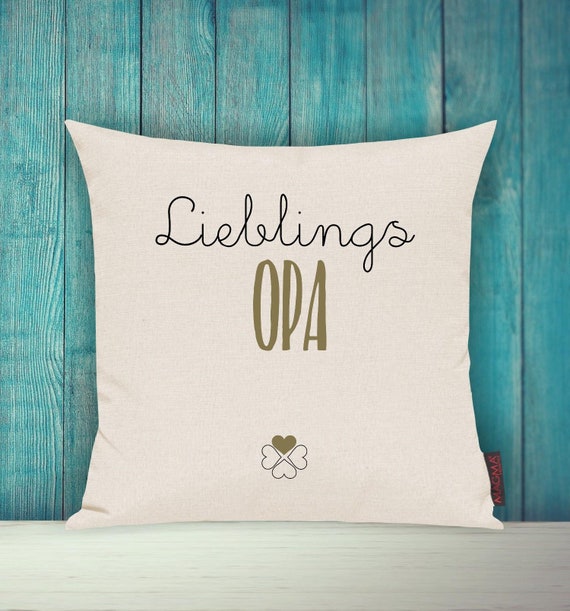 Cushion Cover Sofa Pillow "Favorite Person Favorite Grandpa" Sofa Cushion Decoration Couch Cuddly Pillow Family Gift