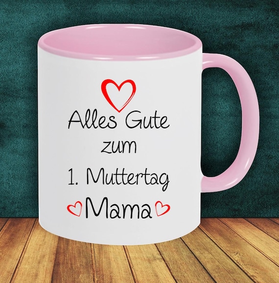 Coffee Mug "Happy 1st Mother's Day Mom" Cup Coffee Mug Tea Cup Gift Mug