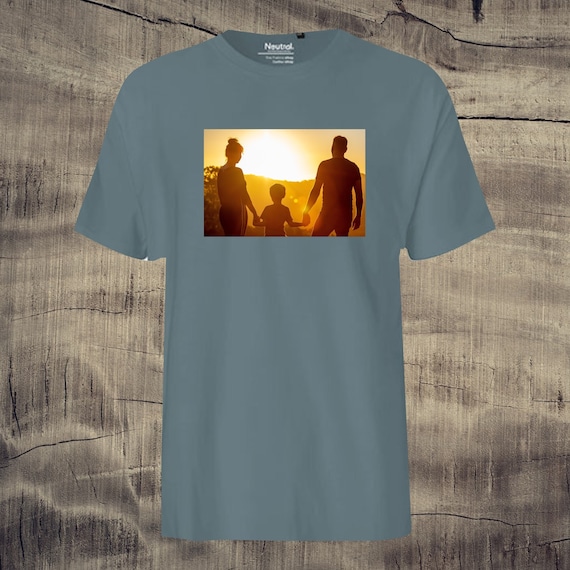 T-Shirt mit Foto bedruckt schöne Geschenkidee Unisex Foto Pic Bild Erinnerung