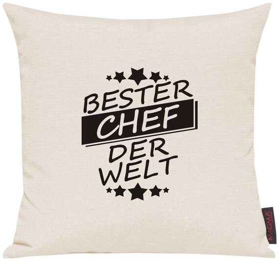 Pillow Covers Deco Pillows Best Chef In The World Etsy