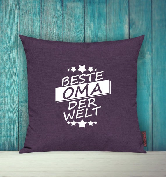 Cushion Covers Decoration Cushion Best Grandma in the World Sofa Cushions Gift Idea Grandma Grandparents