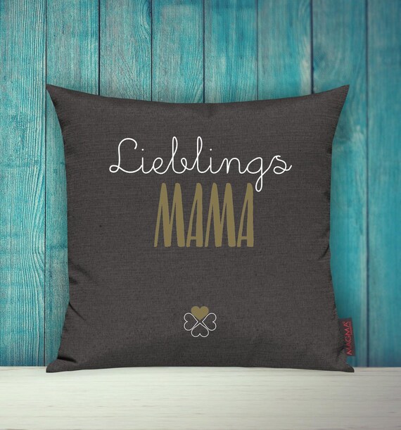 Pillow cover, sofa cushion "Favorite person, favorite mom" sofa cushion, decorative couch cushion, cuddly cushion, family gift