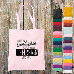 Cloth bag jute cotton bag a small thank you for the best teacher in the world gift