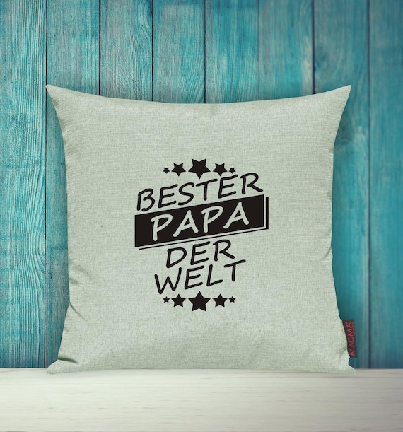 Cushion Covers Decoration Pillow Best Dad in the World