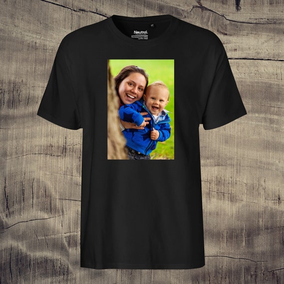 T-Shirt mit Foto bedruckt schöne Geschenkidee Unisex Foto Pic Bild Erinnerung