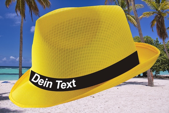 Hat Mafia hat with desired text Text idea Desired name
