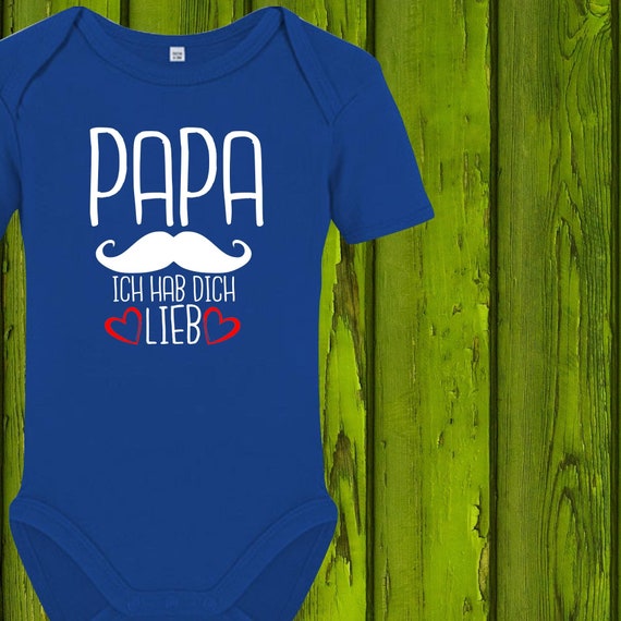 Baby Body Babybody PAPA I Love You Hipster Beard