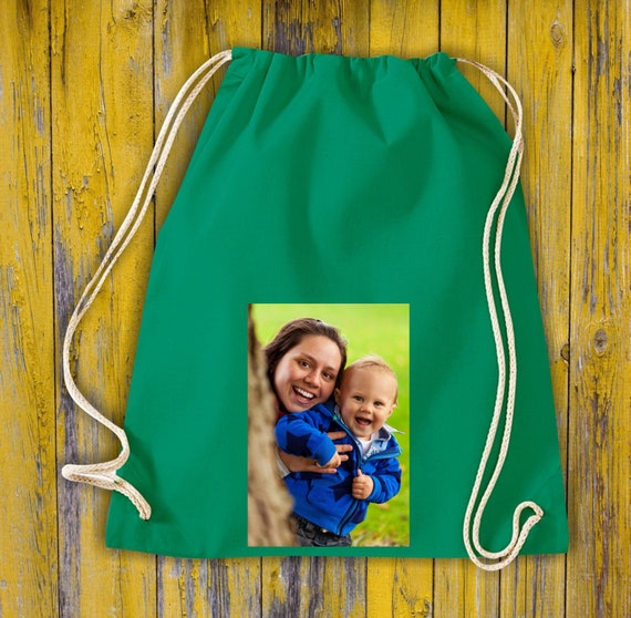 Gymsack printed with your photo pic image gymsack sports bag bag pouch