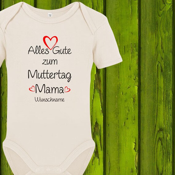 Baby Body Baby Body Happy Mother's Day with desired name text Mom Mother