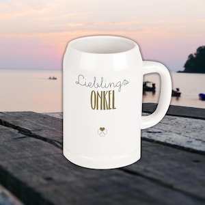 Beer Mug Favorite Person Favorite Uncle Mug to toast Gift Family