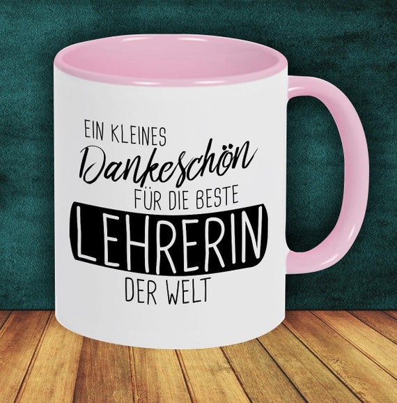 Coffee mug cup coffee mug a small thank you for the best teacher in the world gift to teachers