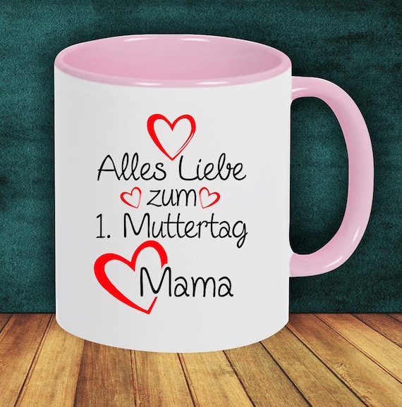 Coffee mug "Happy 1st Mother's Day Mom" cup coffee mug tea cup gift mug