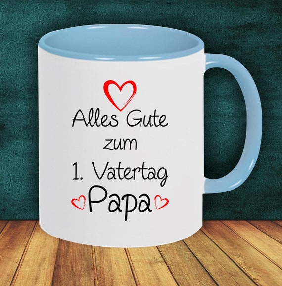 Coffee Mug "Happy 1st Father's Day Dad" Cup Coffee Mug Tea Cup Gift Mug