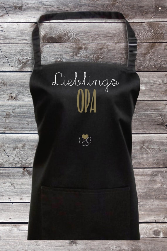 Cooking Baking Apron "Favorite Person Favorite Grandpa" Grilling BBQ Apron Apron DIY Garden Bib Apron