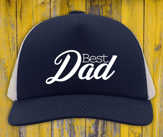 Basecap Trucker Cap "Best Dad" Mütze Papa Daddy Vater Meshcap Mesh