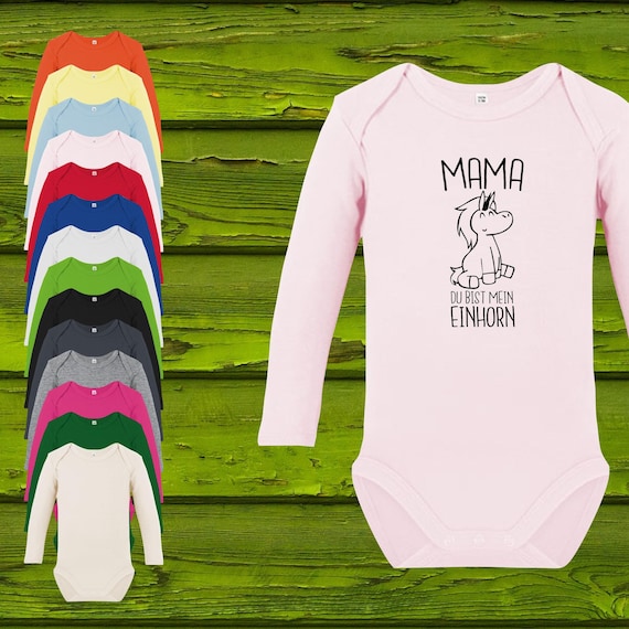 Baby body long sleeve baby body mom you are my unicorn gift long sleeve