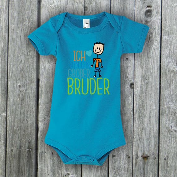 Baby Body Ich bin ein großer Bruder Babybody Geschenk