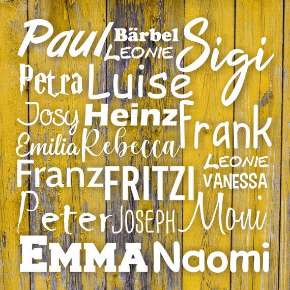 Bügelbild Wunschname und Wunschtext personalisieren persönliches Geschenk