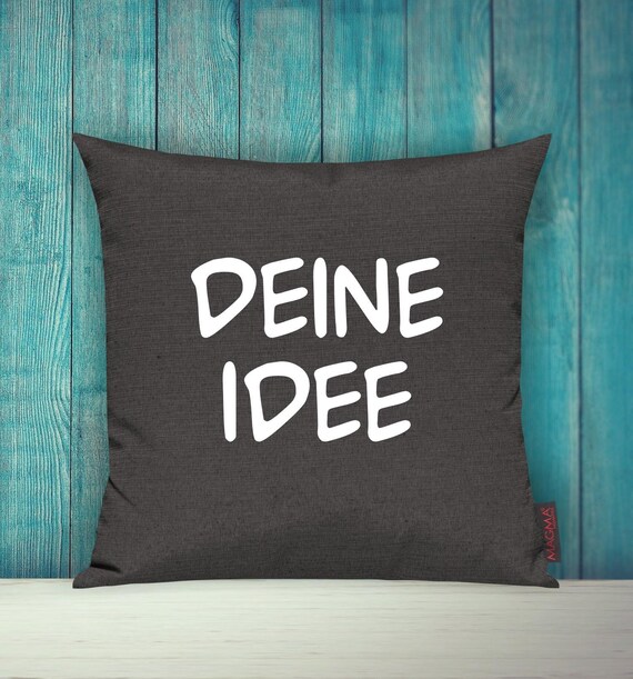 Cushion Cover Sofa Cushion "Desired Text" Desired Name Text Sofa Cushion Decoration Couch Cuddly Cushion