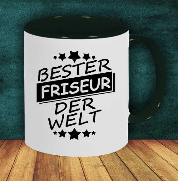 Kaffeepott Tasse Kaffeetasse Bester Friseur Der Welt Pott Mug Geschenk Job