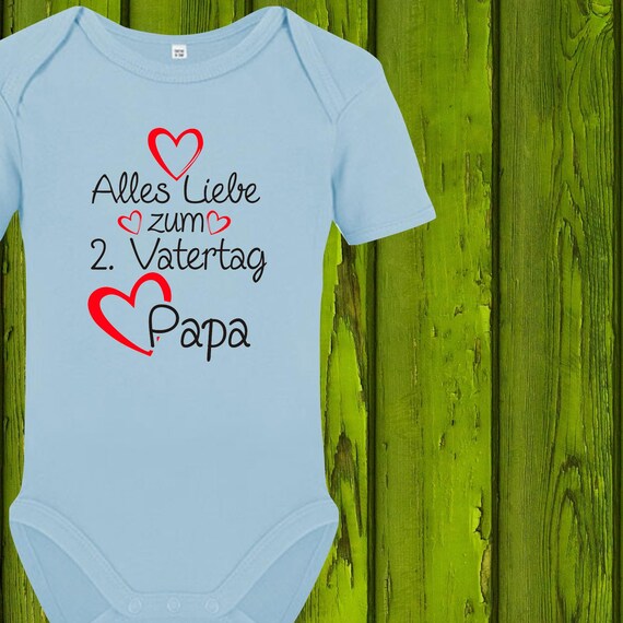 Baby Body Baby Body Happy 2nd Father's Day Dad Gift Birth Dad's Day