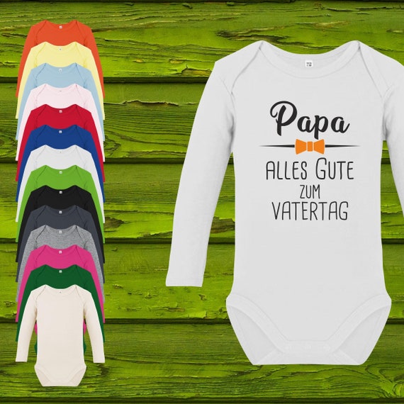 Baby Body Long Sleeve Baby Body Dad Happy Father's Day! Gift long sleeve