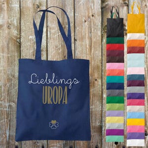 Fabric bag favorite person favorite great-grandpa cotton jute sports bag bag bag family love gift