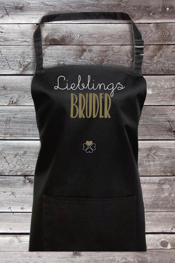 Cooking apron, baking apron, "favorite person, favorite brother", grilling apron, barbecue apron, DIY apron, garden apron