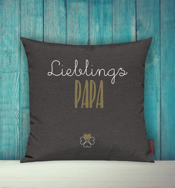Cushion Cover Sofa Cushion "Favorite Person Favorite Daddy" Sofa Cushion Decoration Couch Cuddle Pillow Family Gift
