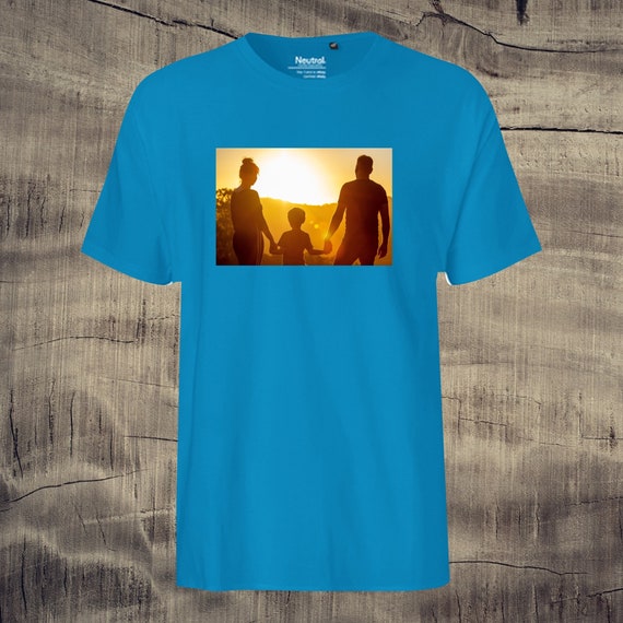 T-Shirt mit Foto bedruckt schöne Geschenkidee Unisex Foto Pic Bild Erinnerung