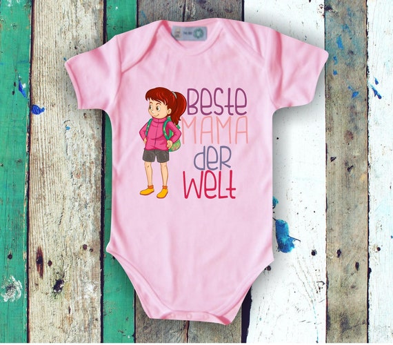 Baby Body Babybody "Beste Mama der Welt" Bodysuits Familie Geschwister