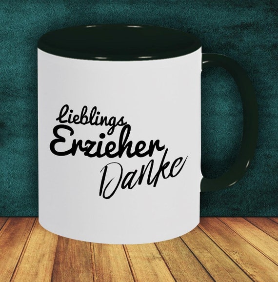 Kaffeepott Tasse Kaffeetasse Lieblings Erzieher Dank Geschenk an Erzieher