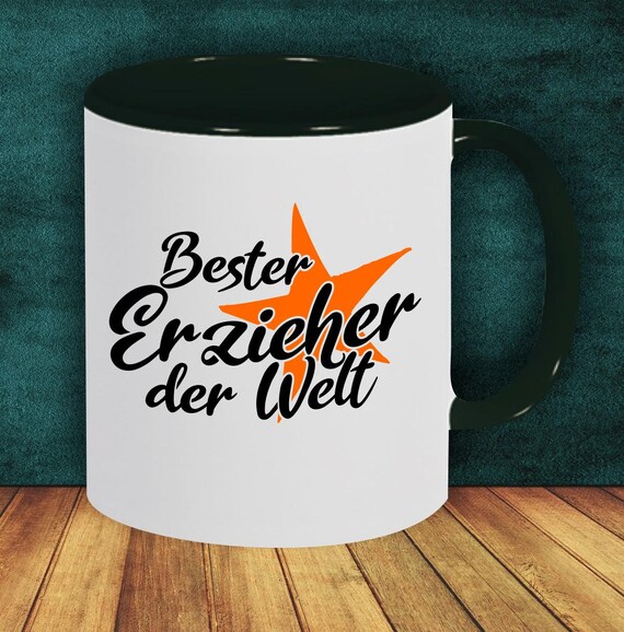 Coffee pott cup coffee cup best educator in the world gift to educator
