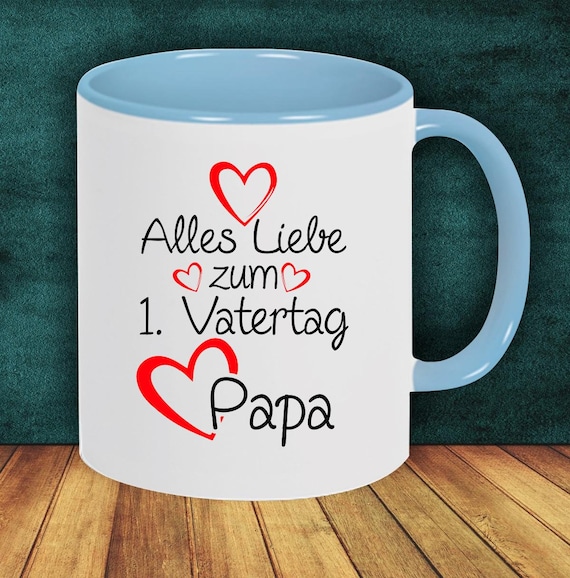 Coffee Mug "Happy 1st Father's Day Dad" Cup Coffee Mug Tea Cup Gift Mug