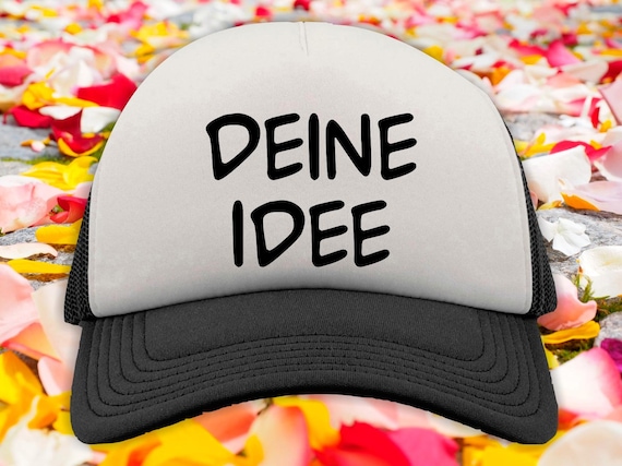 Trucker Capy Baseballcap with desired text text idea cap hat your text desired name