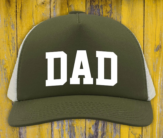 Baseball Cap Trucker Cap "DAD" Beanie Papa Daddy Father Meshcap Mesh