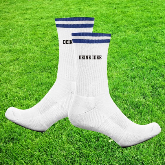 Socks Tennis Socks Idea Text Desired Name Party Gift Tennis Socks