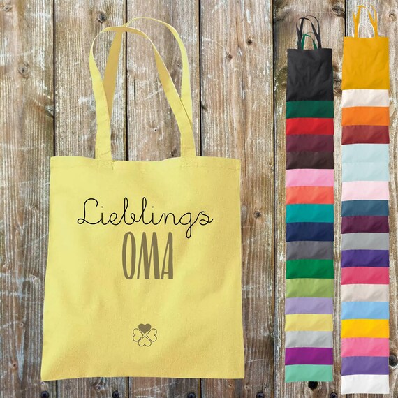 Cloth Bag Favorite Person Favorite Grandma Cotton Jute Sports Bag Bag Pouch Family Love Gift